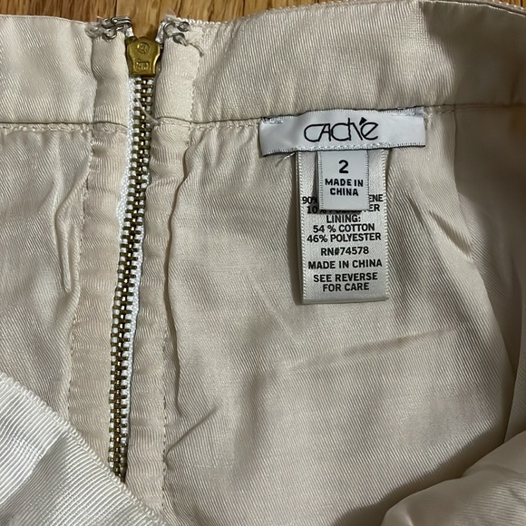 Women’s skirt, fun and sexy by Cache. Size 2 - Used Condition - Picture 6 of 6